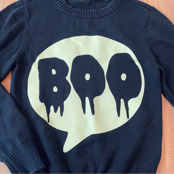 H&M black glow in the dark sweater - Picture 2 of 3